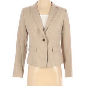 Ann Taylor Petite Beige Blazer